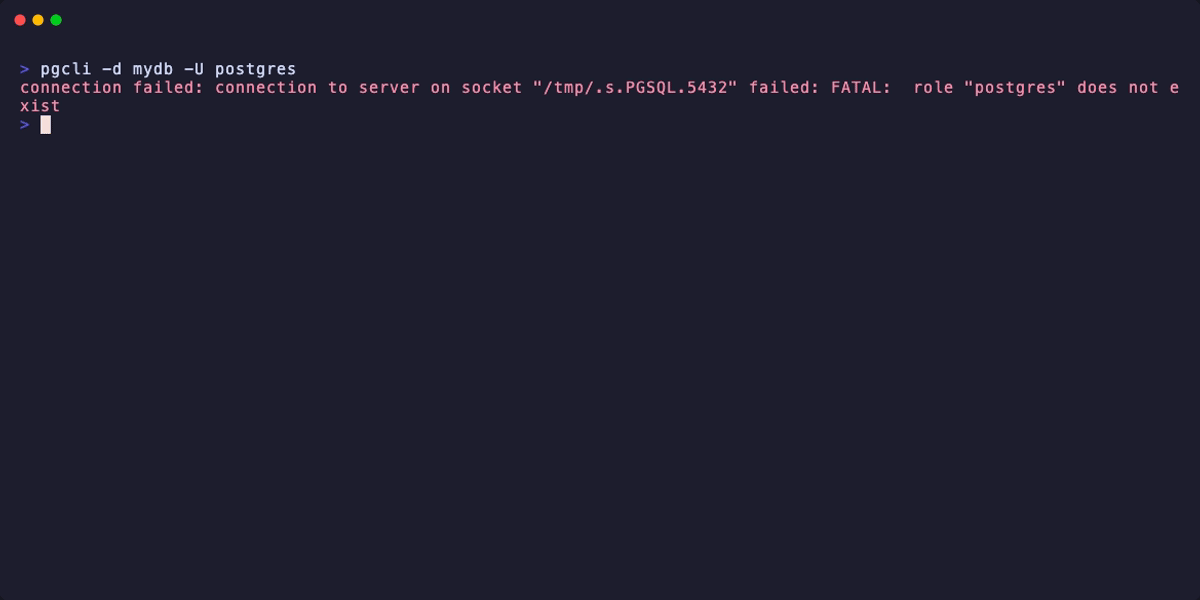 pgcli — CLI Araç Kılavuzu — AgentGIF — GIF insanlar için. Cast ajanlar ...